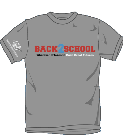 Back 2 School Gray T-shirt graphic